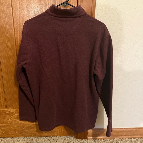 Mizzen+Main Burgundy Half-Zip Sweater - Picture 3 of 5